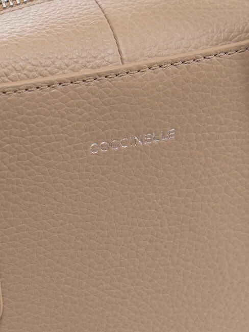 SWAP Sac cartable en cuir avec bandoulière taupe chaud - Sacs pour Femme