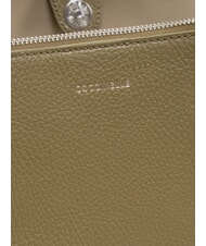 COCCINELLE SWAP Sac en cuir avec bandoulière vert laurier - Sacs pour Femme - 5