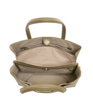 COCCINELLE SWAP Sac en cuir avec bandoulière vert laurier - Sacs pour Femme - 6