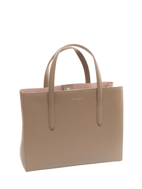 SWAP Sac en cuir avec bandoulière taupe chaud - Sacs pour Femme