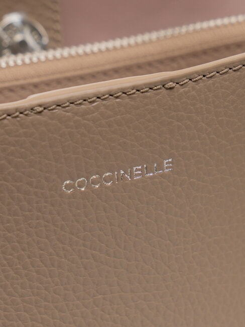 SWAP Sac en cuir avec bandoulière taupe chaud - Sacs pour Femme