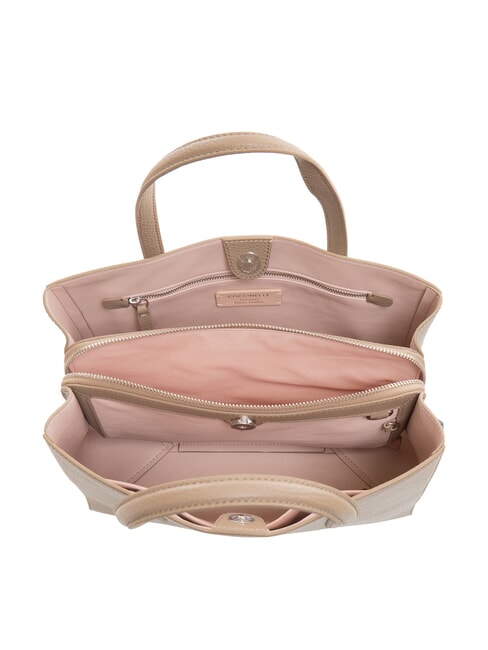 SWAP Sac en cuir avec bandoulière taupe chaud - Sacs pour Femme