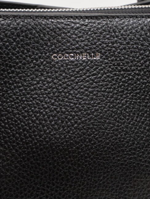 SWAP Sac à bandoulière en cuir Noir - Sacs pour Femme