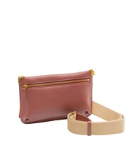 COCCINELLE HYLE Petit sac à bandoulière plat en cuir Brandy - Sacs pour Femme - 2