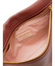 COCCINELLE HYLE Petit sac à bandoulière plat en cuir Brandy - Sacs pour Femme - 6
