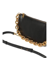 COCCINELLE ISIDE Petit sac à bandoulière en cuir Noir - Sacs pour Femme - 3