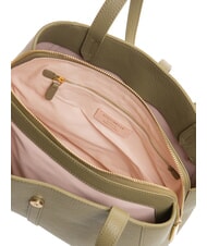 COCCINELLE CHARA Sac à bandoulière en cuir vert laurier - Sacs pour Femme - 6