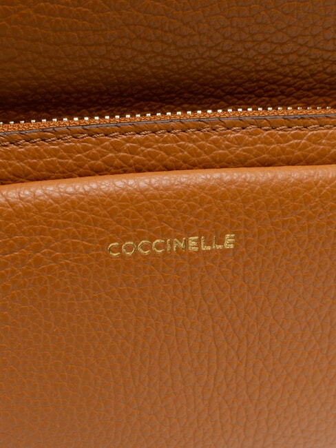 JEN Sac à dos rond en cuir avec poche CUIR - Sacs pour Femme