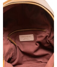 COCCINELLE JEN Sac à dos rond en cuir avec poche CUIR - Sacs pour Femme - 6