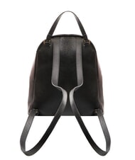 COCCINELLE JEN Sac à dos rond en cuir avec poche Noir - Sacs pour Femme - 3