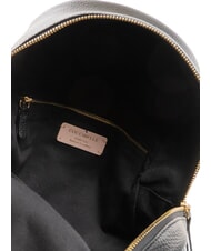 COCCINELLE JEN Sac à dos rond en cuir avec poche Noir - Sacs pour Femme - 6