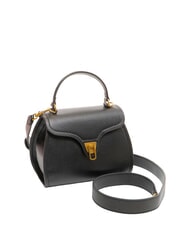 COCCINELLE MARVIN Mini sac à main en cuir avec bandoulière Noir - Sacs pour Femme - 2