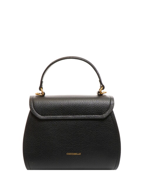 MARVIN Mini sac à main en cuir avec bandoulière Noir - Sacs pour Femme