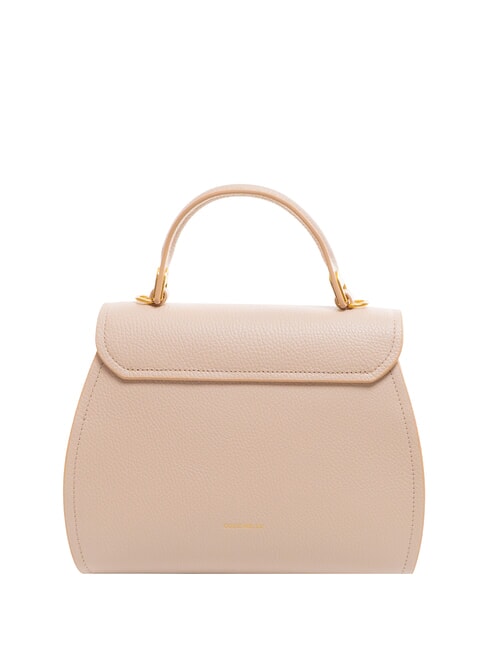 MARVIN Sac à main en cuir avec bandoulière rosaces - Sacs pour Femme