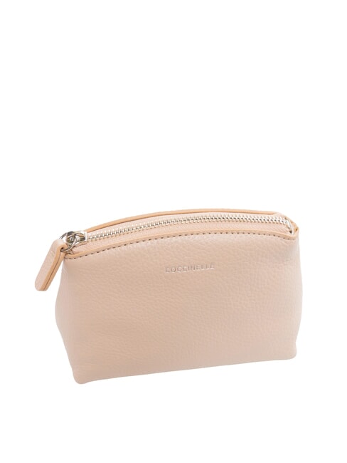 AGATEA Trousse de beauté en cuir rosaces - Pochettes & Trousses