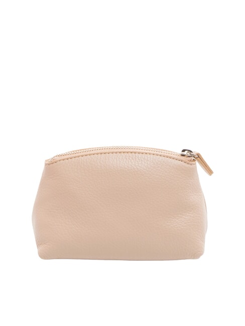 AGATEA Trousse de beauté en cuir rosaces - Pochettes & Trousses