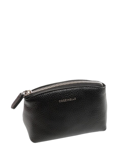 AGATEA Trousse de beauté en cuir Noir - Pochettes & Trousses