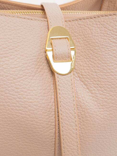 CHARA Sac à bandoulière en cuir rosaces - Sacs pour Femme