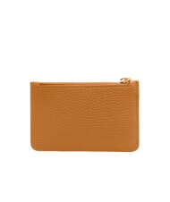 COCCINELLE ROUNDED PRINTED Porte-cartes plat en cuir avec zip CUIR - Portefeuilles Femme - 2