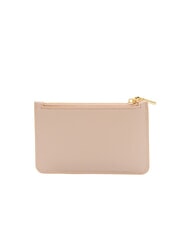 COCCINELLE ROUNDED PRINTED Porte-cartes plat en cuir avec zip rosaces - Portefeuilles Femme - 2