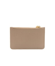 COCCINELLE ROUNDED PRINTED Porte-cartes plat en cuir avec zip - Portefeuilles Femme