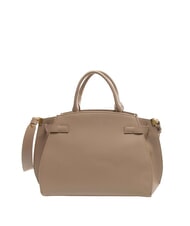 COCCINELLE KLICHE Sac à main en cuir avec bandoulière taupe chaud - Sacs pour Femme - 3
