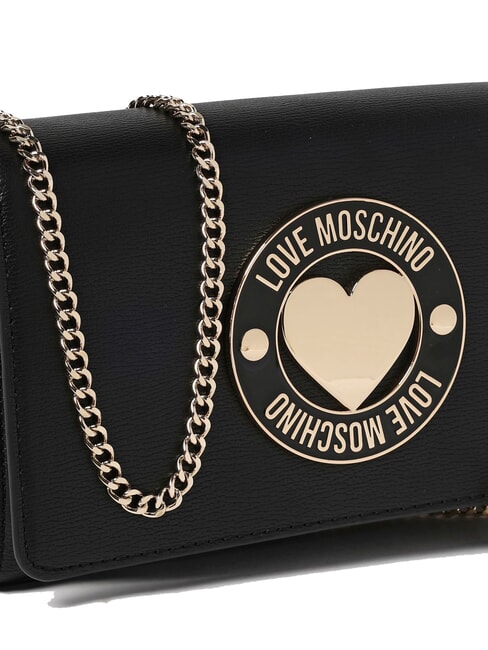 SMART DAILY Pochette avec bandoulière en métal Noir - Sacs pour Femme