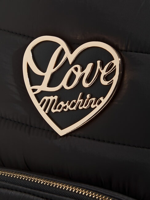 AIR WAVE Sac à dos bouffant avec poche Noir - Sacs pour Femme