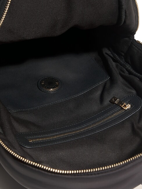 AIR WAVE Sac à dos bouffant avec poche Noir - Sacs pour Femme