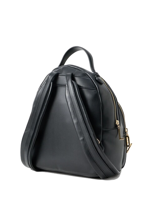 ZIPLINE Sac à dos rond avec poche Noir - Sacs pour Femme