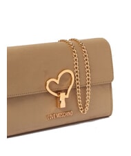 LOVE MOSCHINO SMART DAILY Sac à bandoulière avec rabat sable - Sacs pour Femme - 3