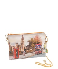 YNOT YESBAG Clutch Pochette avec bandouli&egrave;re Rue de Londres - Sacs pour Femme - 2