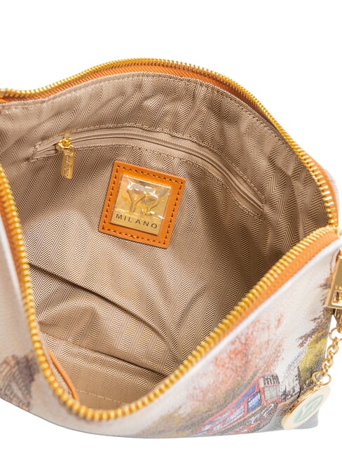 YESBAG Clutch Pochette avec bandouli&egrave;re Rue de Londres - Sacs pour Femme