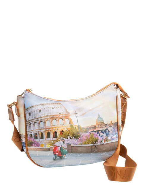 YESBAG SPECIAL  Sac &agrave; bandouli&egrave;re Hobo L'amour italien - Sacs pour Femme