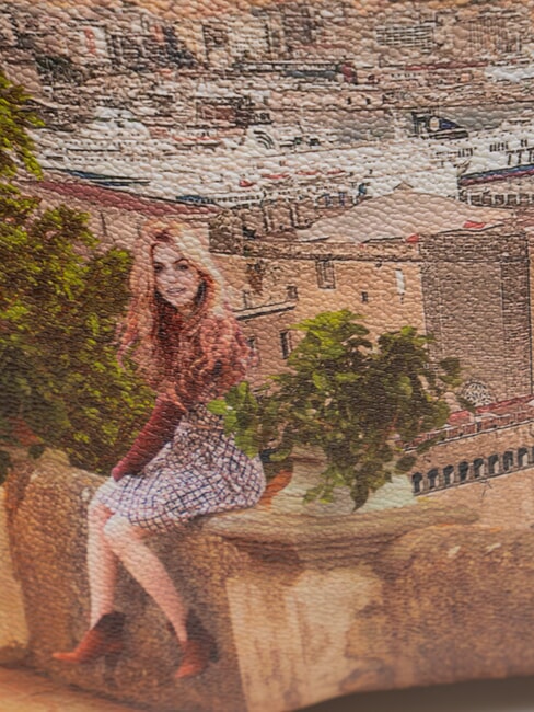 YESBAG Sac &agrave; dos pour femme citronnier - Sacs pour Femme