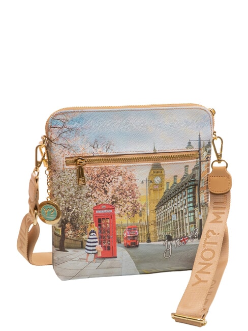 YESBAG Sac à bandoulière plat rosier anglais - Sacs pour Femme