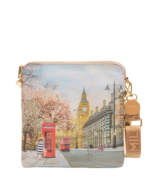 YESBAG Sac à bandoulière plat rosier anglais - Sacs pour Femme