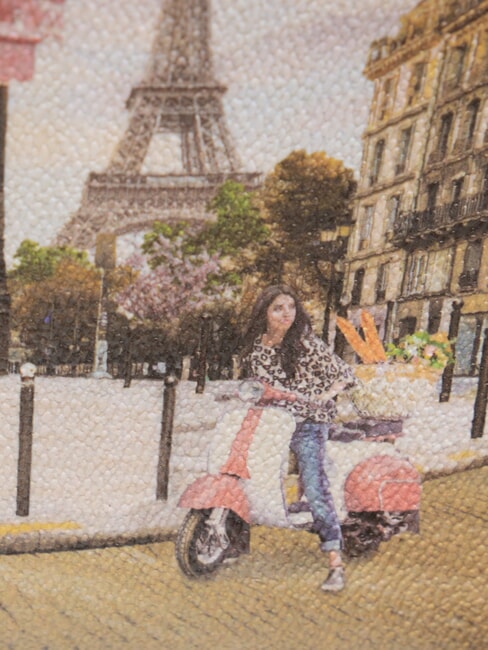 YESBAG Sac à bandoulière moyen voile paris - Sacs pour Femme