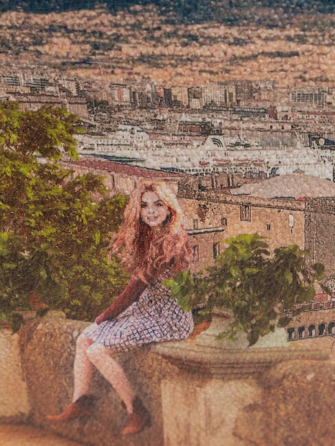 YESBAG Sac à bandoulière pour appareil photo citronnier - Sacs pour Femme