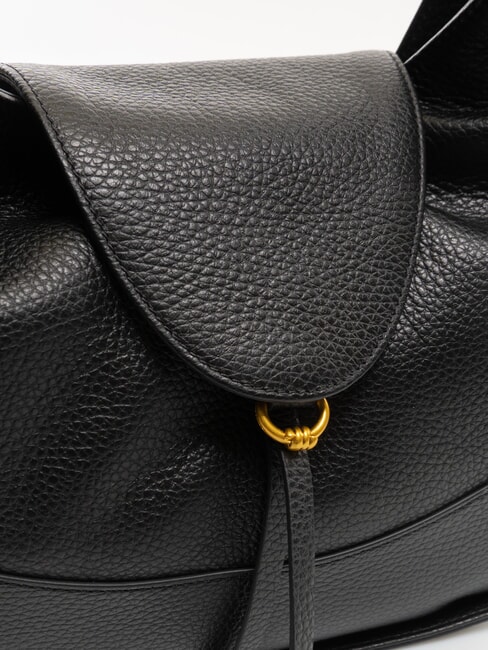 EDITH  Sac &agrave; bandouli&egrave;re, avec bandouli&egrave;re Noir - Sacs pour Femme