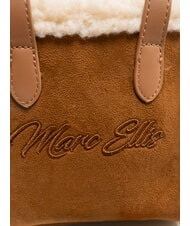 MARC ELLIS SHERPA Mini sac à main avec bandoulière cuir foncé - Sacs pour Femme - 3