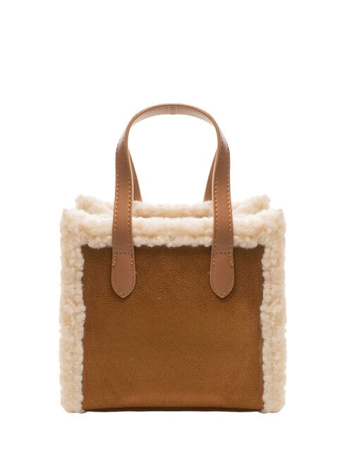 SHERPA Mini sac à main avec bandoulière cuir foncé - Sacs pour Femme