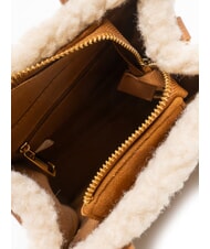 MARC ELLIS SHERPA Mini sac à main avec bandoulière cuir foncé - Sacs pour Femme - 5