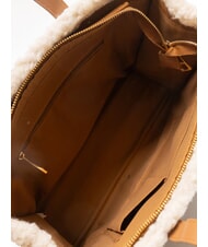 MARC ELLIS SHERPA Sac à main moyen avec bandoulière cuir foncé - Sacs pour Femme - 5