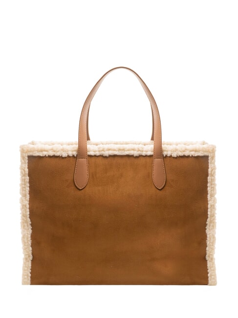 SHERPA Grand sac à main avec bandoulière cuir foncé - Sacs pour Femme