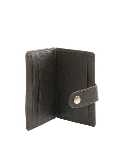TB Porte-cartes en cuir marron foncé - Portefeuilles Homme