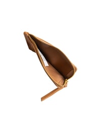 TIMBERLAND BASIC Grand porte-cartes en cuir avec zip Cognac - Portefeuilles Homme - 3