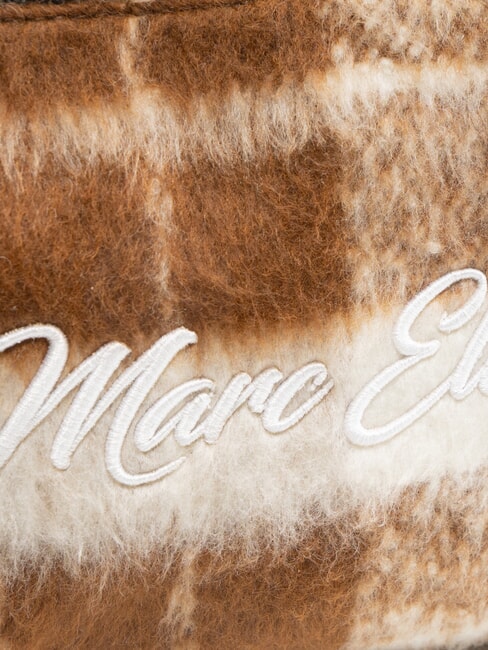 CHECK Pochette avec revers cacao - Sacs pour Femme