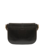 THE BRIDGE FAENTINA Grand sac &agrave; bandouli&egrave;re en cuir black Gold - Sacs pour Femme - 4