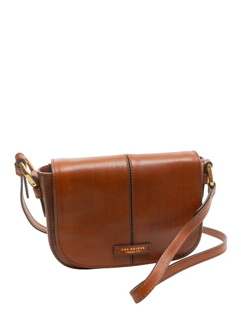 FAENTINA FAENTINA Mini poteau en cuir MARRON - Sacs pour Femme